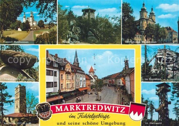 Marktredwitz Kappel Waldsassen Kösseineturm Stiftski