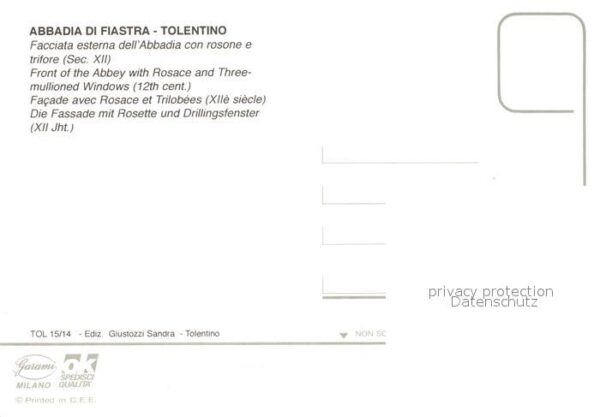 Tolentino Abbadia di Fiastra – Bild 2