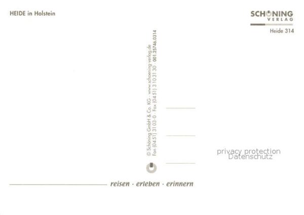 Heide Dithmarschen Altes Pastorat Klaus Groth Stein St Geo – Bild 2
