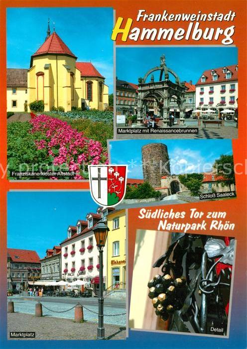 Hammelburg Franziskanerkloster Marktplatz Renaissa