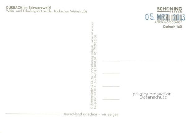 Durbach Panorama Kanal Kirche – Bild 2