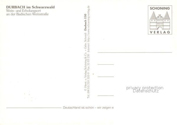 Durbach Panorama Staufenburg Klinik Talstrasse – Bild 2