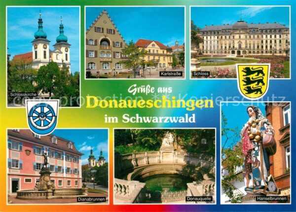 Donaueschingen Schlosskirche Karlstrasse Schloss Diana