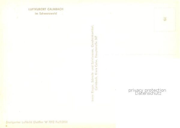 Calmbach Enz Fliegeraufnahme – Bild 2