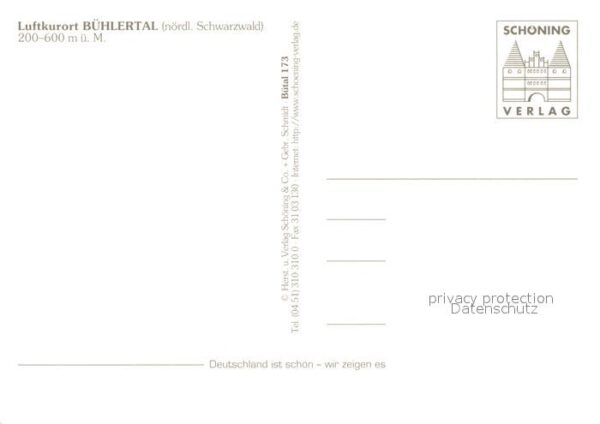 Buehlertal Kirche Brunnen Panorama Park Motive – Bild 2