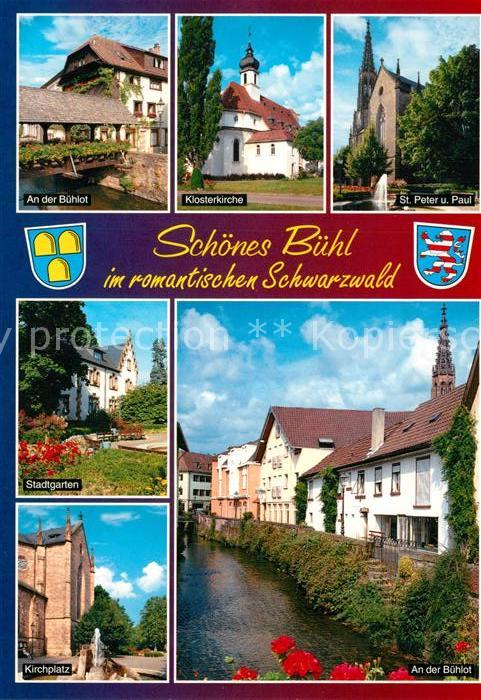 Buehl Baden An der Bühlot Klosterkirche St Peter un