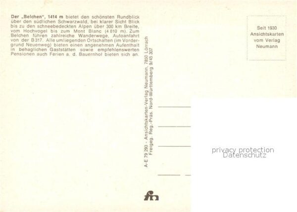 Belchen Baden Fliegeraufnahme – Bild 2