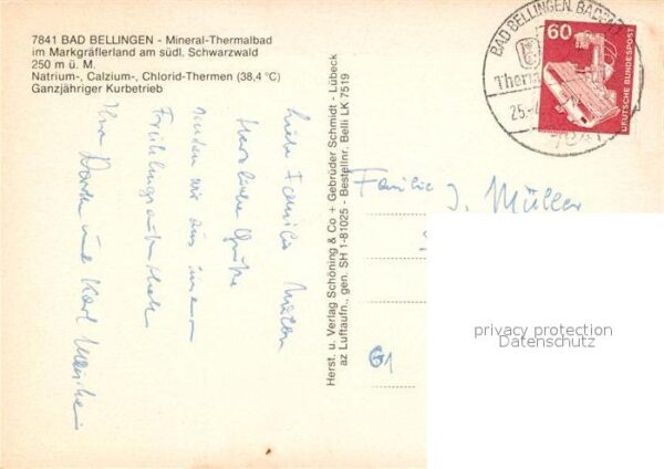 Bad Bellingen Fliegeraufnahme mit Mineral Thermalbad – Bild 2