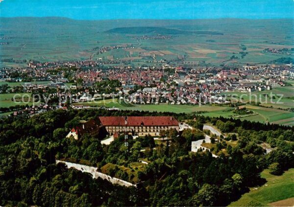 Weissenburg Bayern Fliegeraufnahme mit Wülzburg