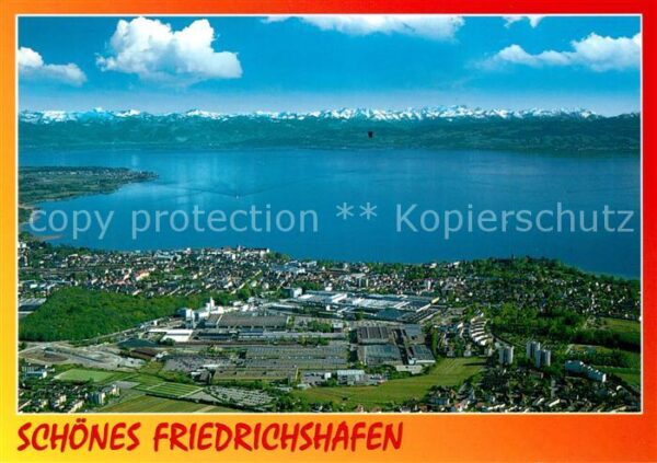 Friedrichshafen Bodensee Fliegeraufnahme