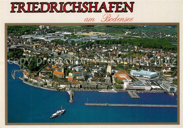 Friedrichshafen Bodensee Fliegeraufnahme