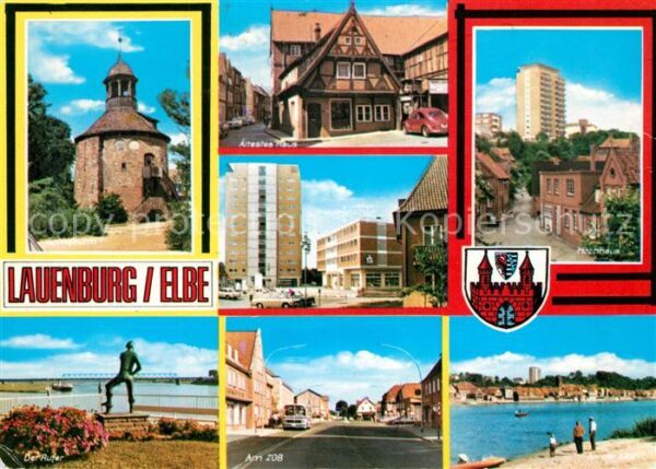 Lauenburg Elbe Ältestes Rathaus Hochhaus Denkmal Am ZO