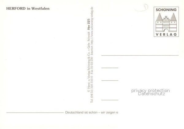 Herford Kirche Marktplatz Brunnen Denkmal – Bild 2