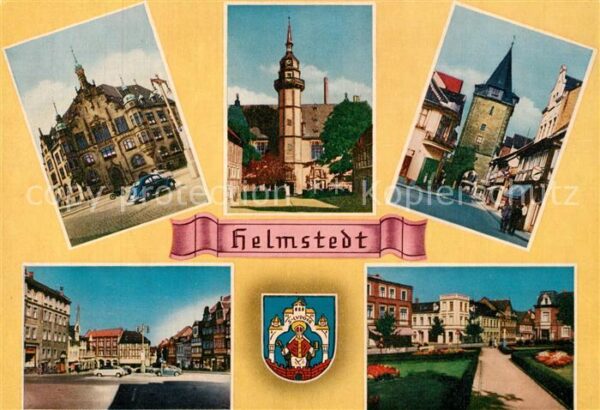 Helmstedt Rathaus Kirche Stadttor Marktplatz Park