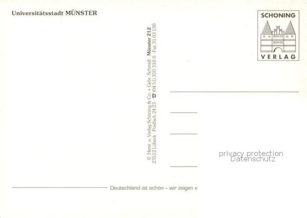 Muenster Westfalen Spiekerhof Rathaus St Paulus Dom Prinzi – Bild 2