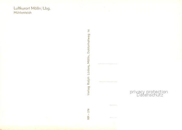 Moelln Lauenburg Mühlenteich – Bild 2
