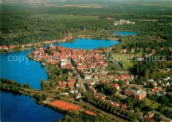 Moelln Lauenburg Fliegeraufnahme