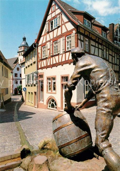 Mosbach Baden Fachwerkhäuser Kiwelschisser Brunnen
