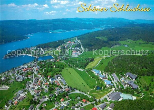 Schluchsee Fliegeraufnahme