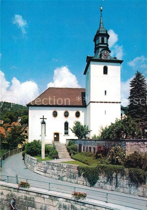 Muggendorf Fraenkische Schweiz Evangelische Pfarrkirche Sankt Laurenti