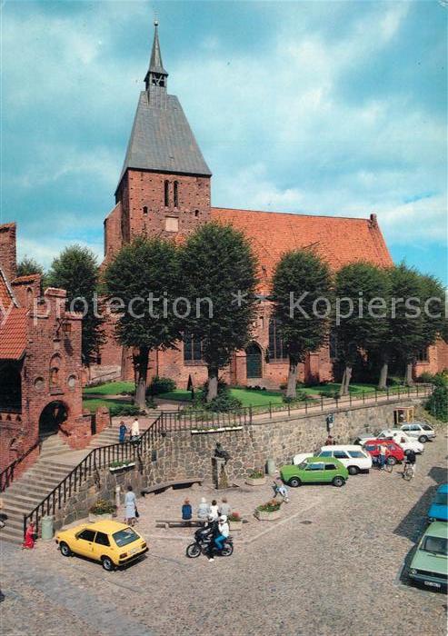 Moelln Lauenburg Markt Sankt Nicolai Kirche