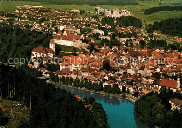 Fuessen Allgaeu Fliegeraufnahme