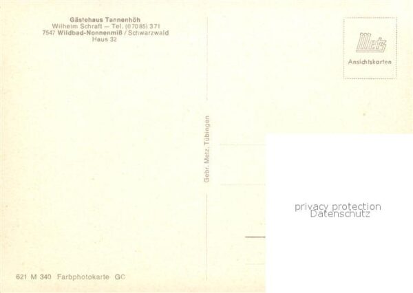 Nonnenmiss Gästehaus Tannenhöh – Bild 2