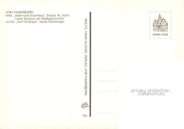 Paderborn Adam und Eva Haus Zum Erzengel – Bild 2