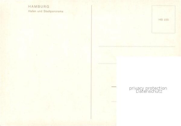 Hamburg Hafen Stadtpanorama – Bild 2