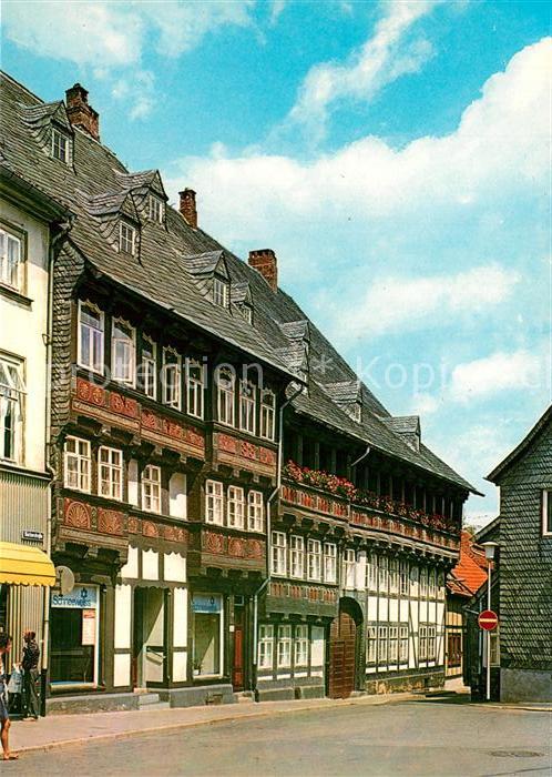 Goslar Fachwerkhäuser Bäckerstraße