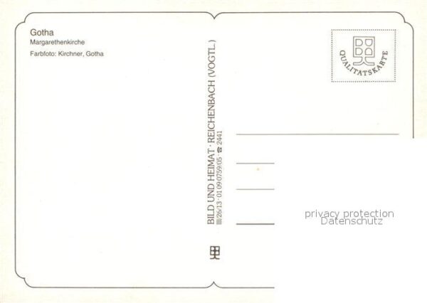 Gotha Thueringen Margarethenkirche – Bild 2
