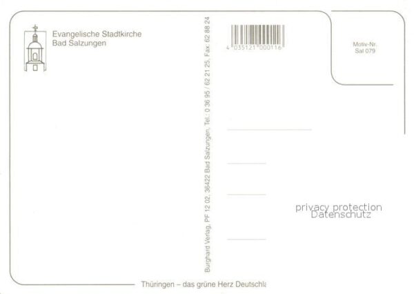 Bad Salzungen Evangelische Stadtkirche – Bild 2