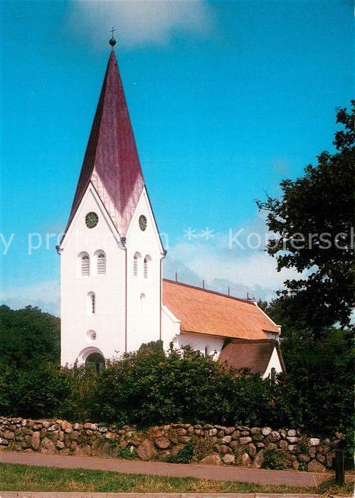 Nebel Amrum Sankt Clemens Kirche