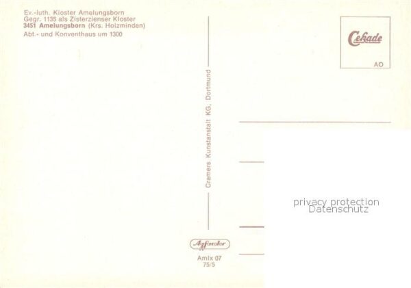 Amelungsborn Kloster Zisterzienser – Bild 2