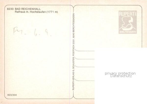 Bad Reichenhall Rathaus Hochstaufen – Bild 2