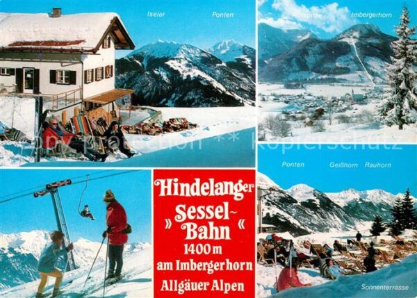 Hindelang Sesselbahn Imbergerhorn Bergcafe Restau