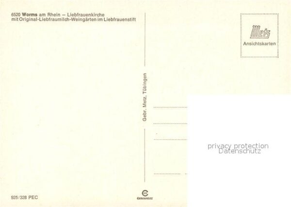 Worms Rhein Liebfrauenkirche – Bild 2