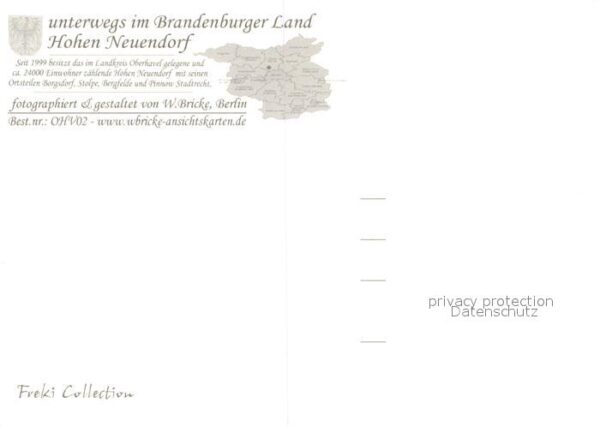 Hohen Neuendorf Stadtteile – Bild 2