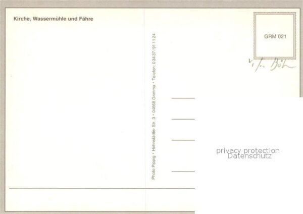 Hoefgen Kirche Wassermühle Fähre – Bild 2