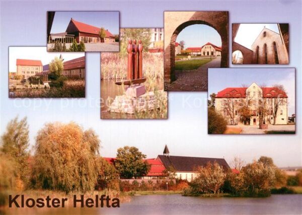 Eisleben Kloster Helfta Gertrudteich Liboriushau