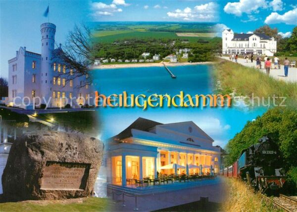Heiligendamm Ostseebad Schloss Fliegeraufnahme Campingplatz
