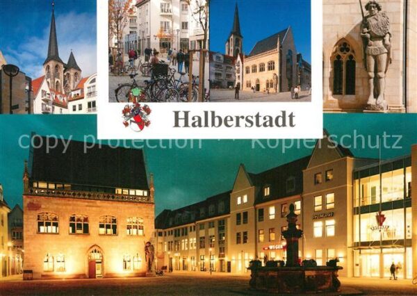 Halberstadt Marienkirche Hinter dem Rathaus Holzmar