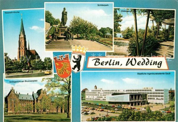 Berlin-Wedding Nazareth Kirche Schillerpark Alstergang