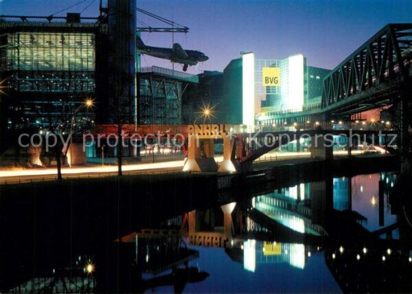 Berlin Verkehrsmuseum Abendstimmung