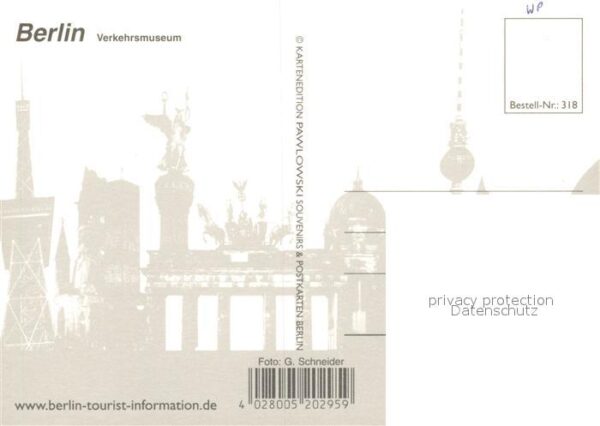 Berlin Verkehrsmuseum Abendstimmung – Bild 2