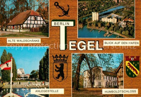 Berlin-Tegel Alte Waldschänke Hafen Anlegestelle Hum