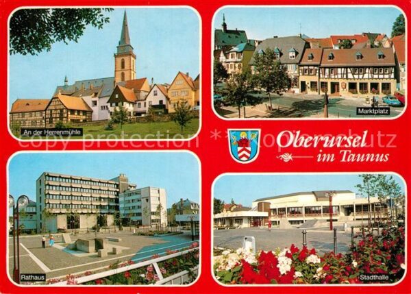 Oberursel Taunus Herrenmühle Marktplatz Rathaus Stadthal