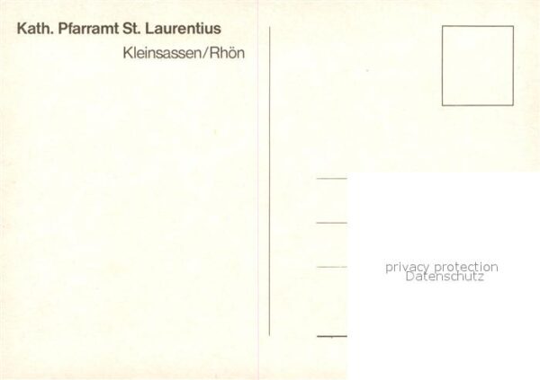 Kleinsassen Katholisches Pfarramt Sankt Laurentius – Bild 2