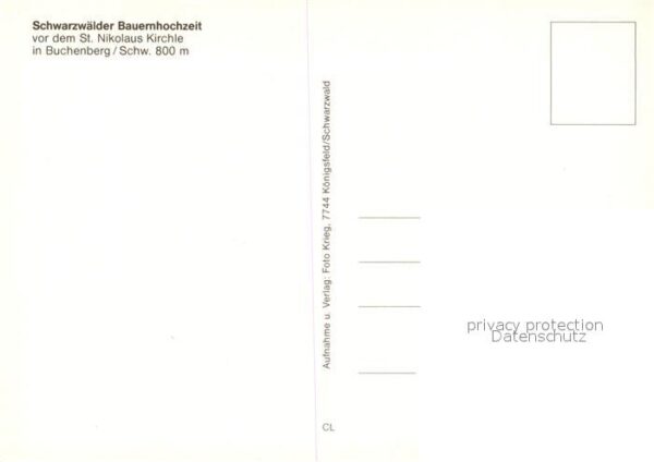 Buchenberg Koenigsfeld Schwarzwald Schwarzwälder Bauernhochzeit Sankt Niko – Bild 2