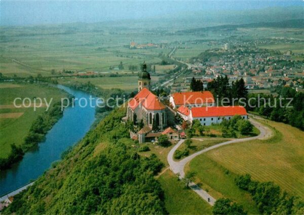 Bogenberg Niederbayern Fliegeraufnahme Bogenberg Marienwallfah